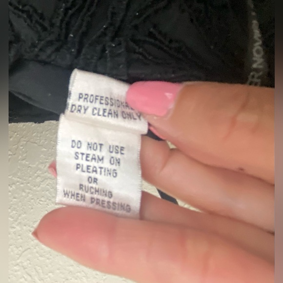 Chetta B, NWT Black Cocktail/ Wedding Dress Women’s Size 8 - Picture 10 of 14